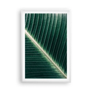Pôster em moldura branca - O ritmo da natureza - 61x91 cm