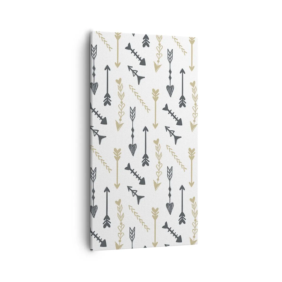 Quadro em tela - O sonho do arqueiro - 55x100 cm