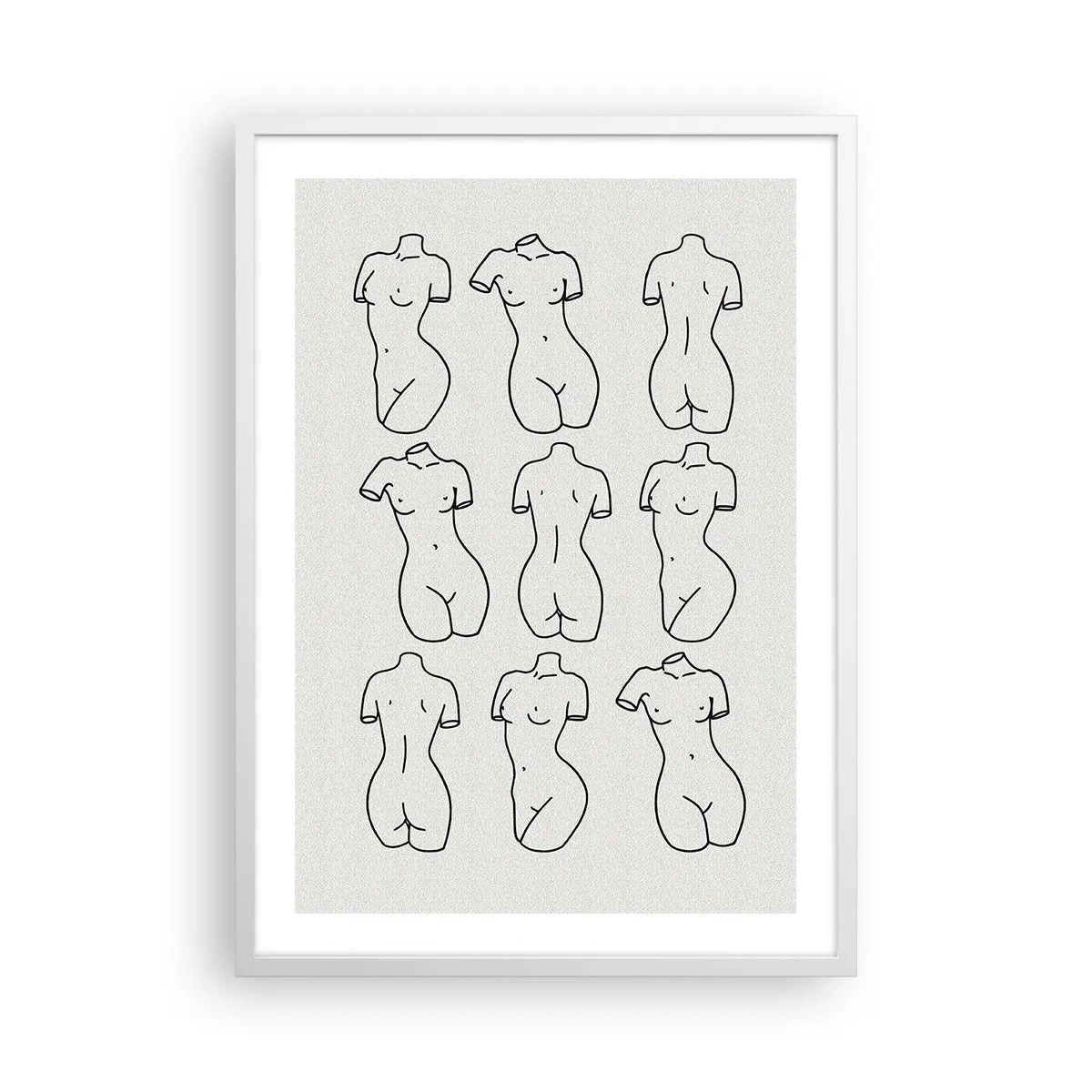 Pôster em moldura branca - Apenas Vênus - 50x70 cm