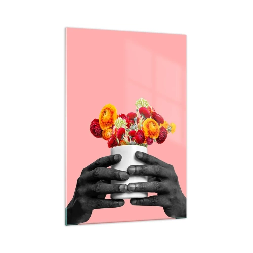 Quadro em vidro - A apoteose da vida - 70x100 cm