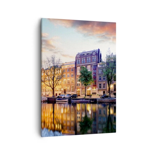 Quadro em tela - Beleza holandesa contida e calma - 50x70 cm