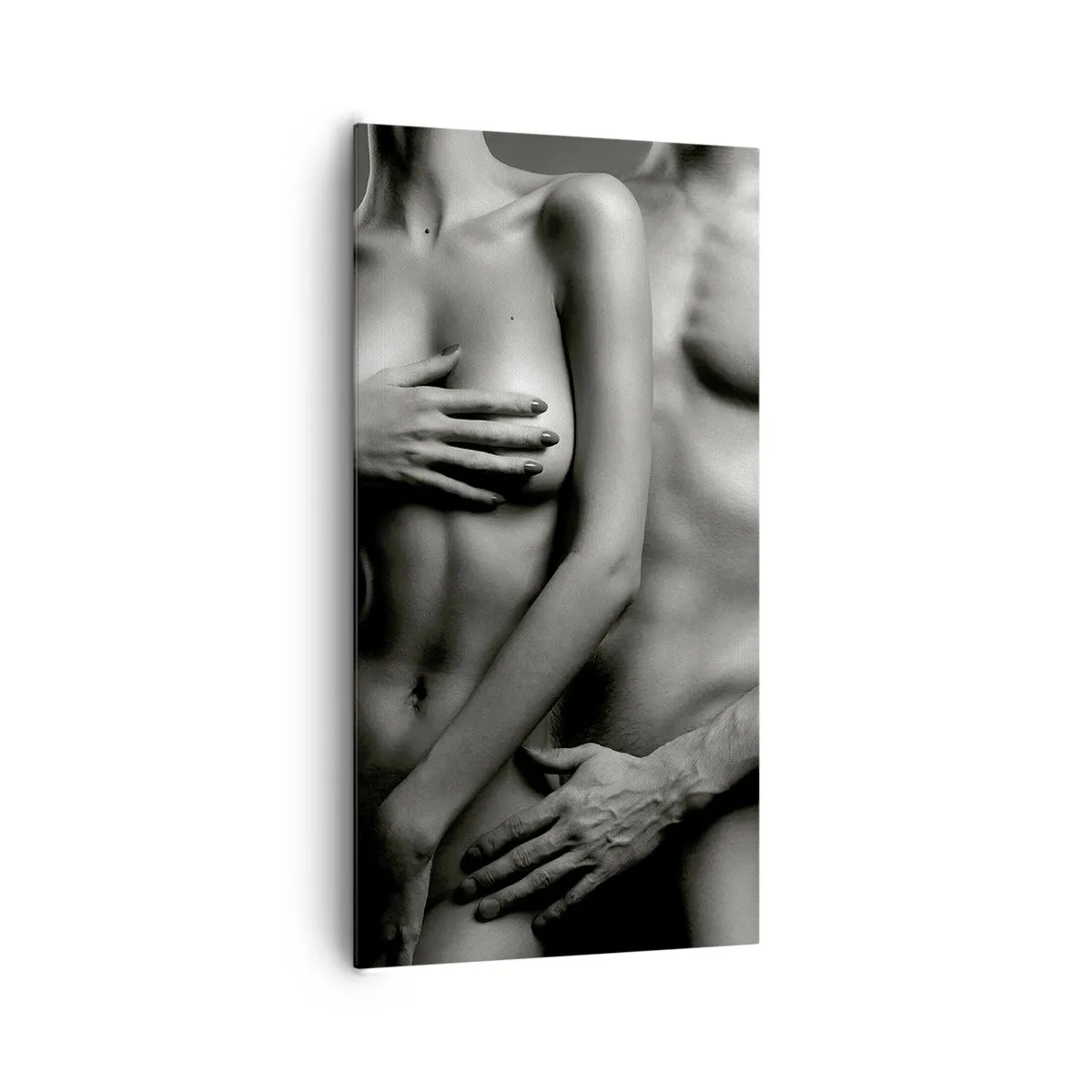 Quadro em tela - Adão e Eva - 65x120 cm