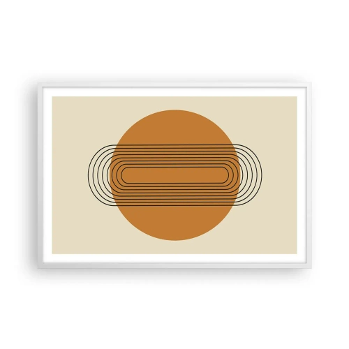 Pôster em moldura branca - O plano perfeito - 91x61 cm