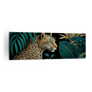 Quadro em tela - Um anfitrião na selva - 160x50 cm