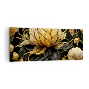 Quadro em tela - Fragilidade sutil - 100x40 cm