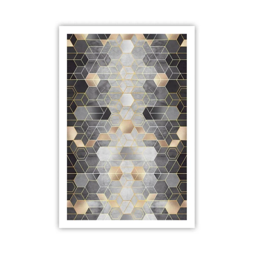 Pôster - Composição do diamante - 61x91 cm