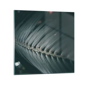 Quadro em vidro - A precisão da natureza - 40x40 cm