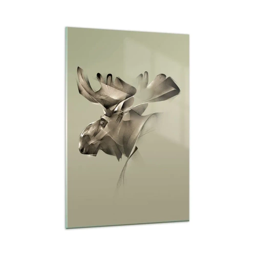 Quadro em vidro - O poder suave da calma - 80x120 cm