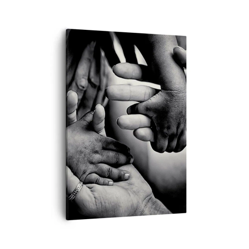 Quadro em tela - Ser humano - 50x70 cm