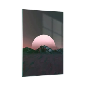 Quadro em vidro - Numa galáxia vizinha - 70x100 cm