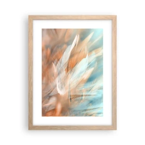 Pôster com moldura de carvalho claro - Na terra da gentileza - 30x40 cm