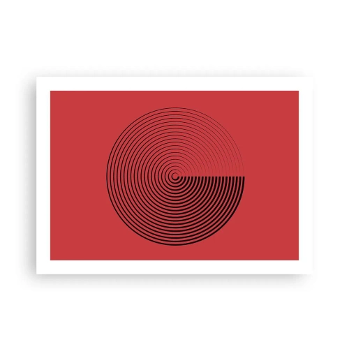 Pôster - Movimento circular - 70x50 cm
