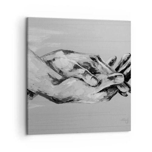 Quadro em tela - Início... - 60x60 cm