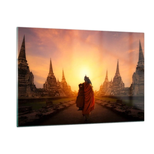 Quadro em vidro - Em paz para a eternidade - 120x80 cm