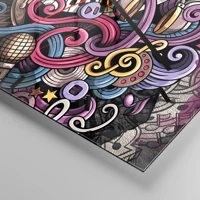 Mostrador com traços