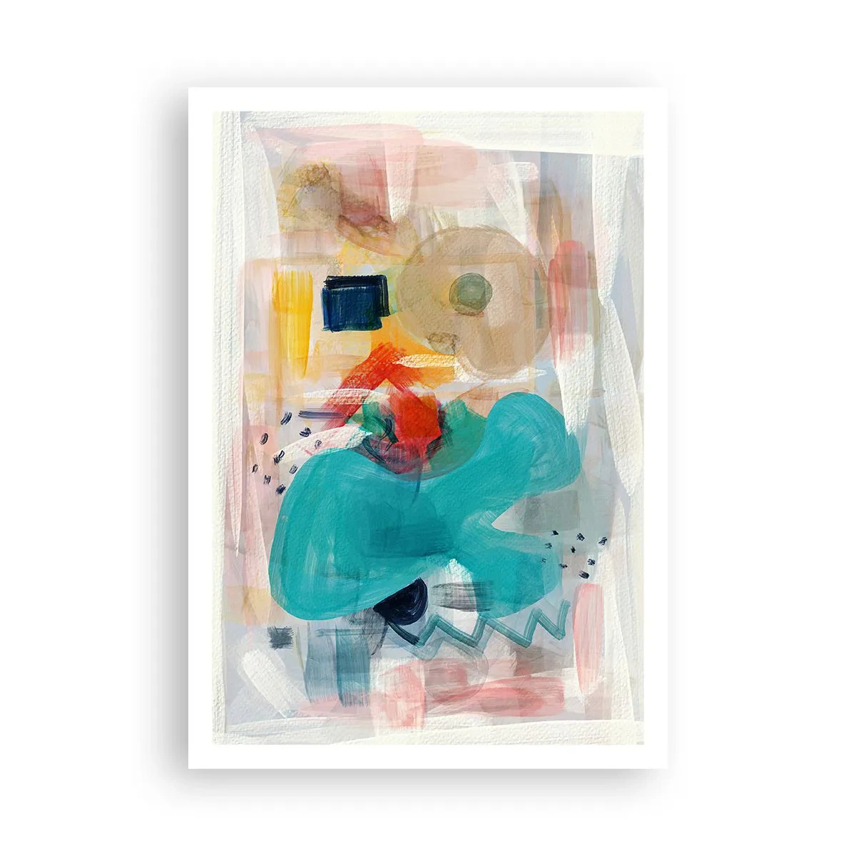 Pôster - Jogo colorido - 70x100 cm