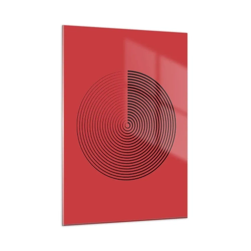 Quadro em vidro - Movimento circular - 50x70 cm