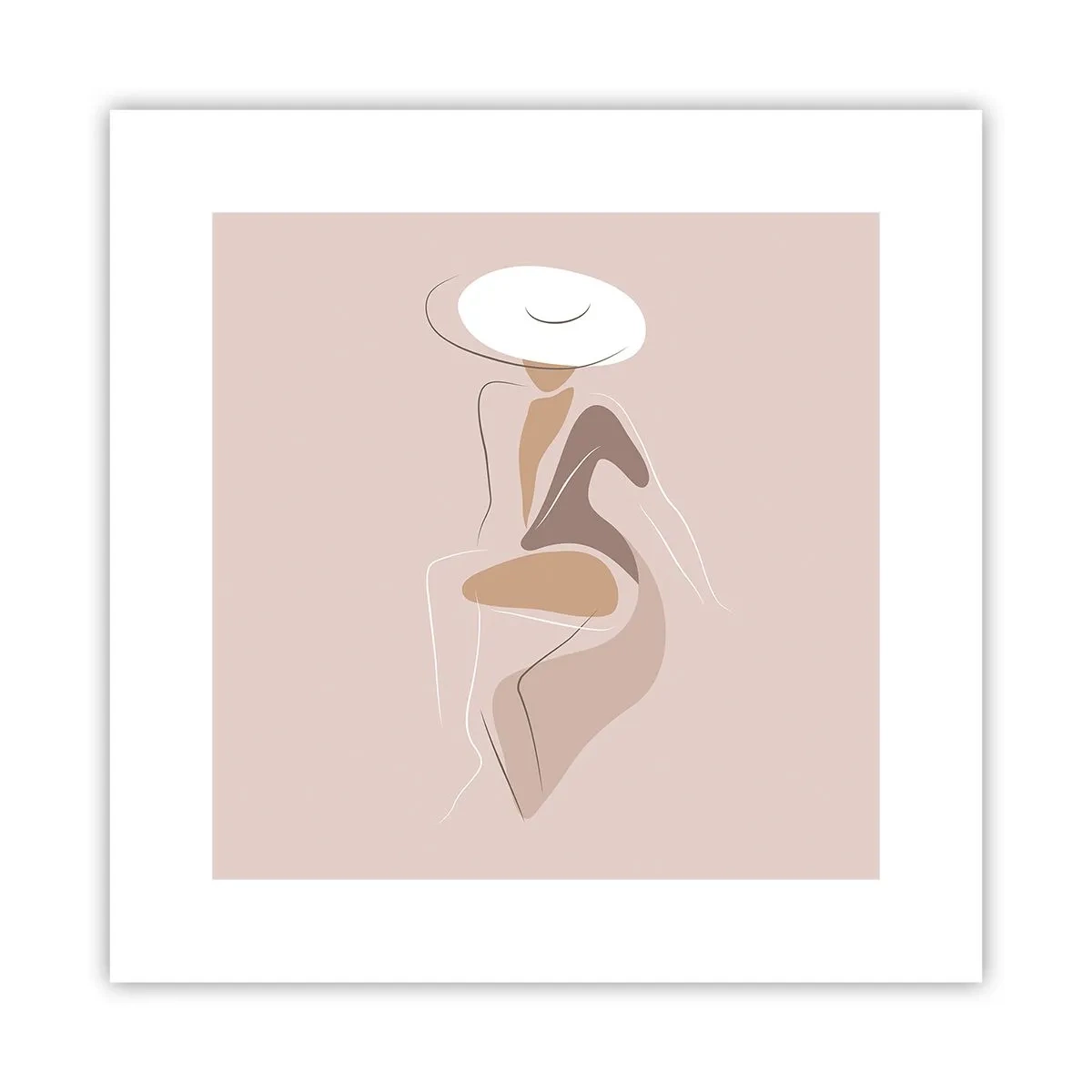 Pôster - Ser uma dama - 30x30 cm