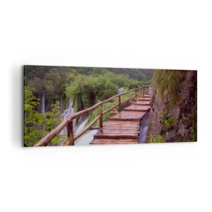 Quadro em tela - Beleza inacreditável - 100x40 cm