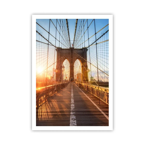 Pôster - Na Ponte Dourada - 70x100 cm