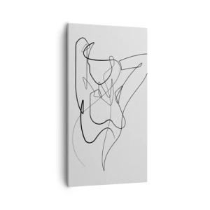 Quadro em tela - Que tipo de pessoa é realmente... - 55x100 cm