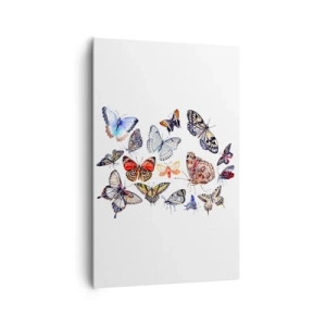 Quadro em tela - Enxame colorido - 80x120 cm