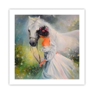 Pôster - Como um belo sonho - 50x50 cm