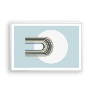 Pôster em moldura branca - Atração irresistível - 91x61 cm