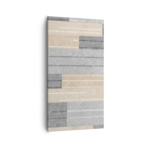 Quadro em tela - Composição: mantenha vertical - 55x100 cm