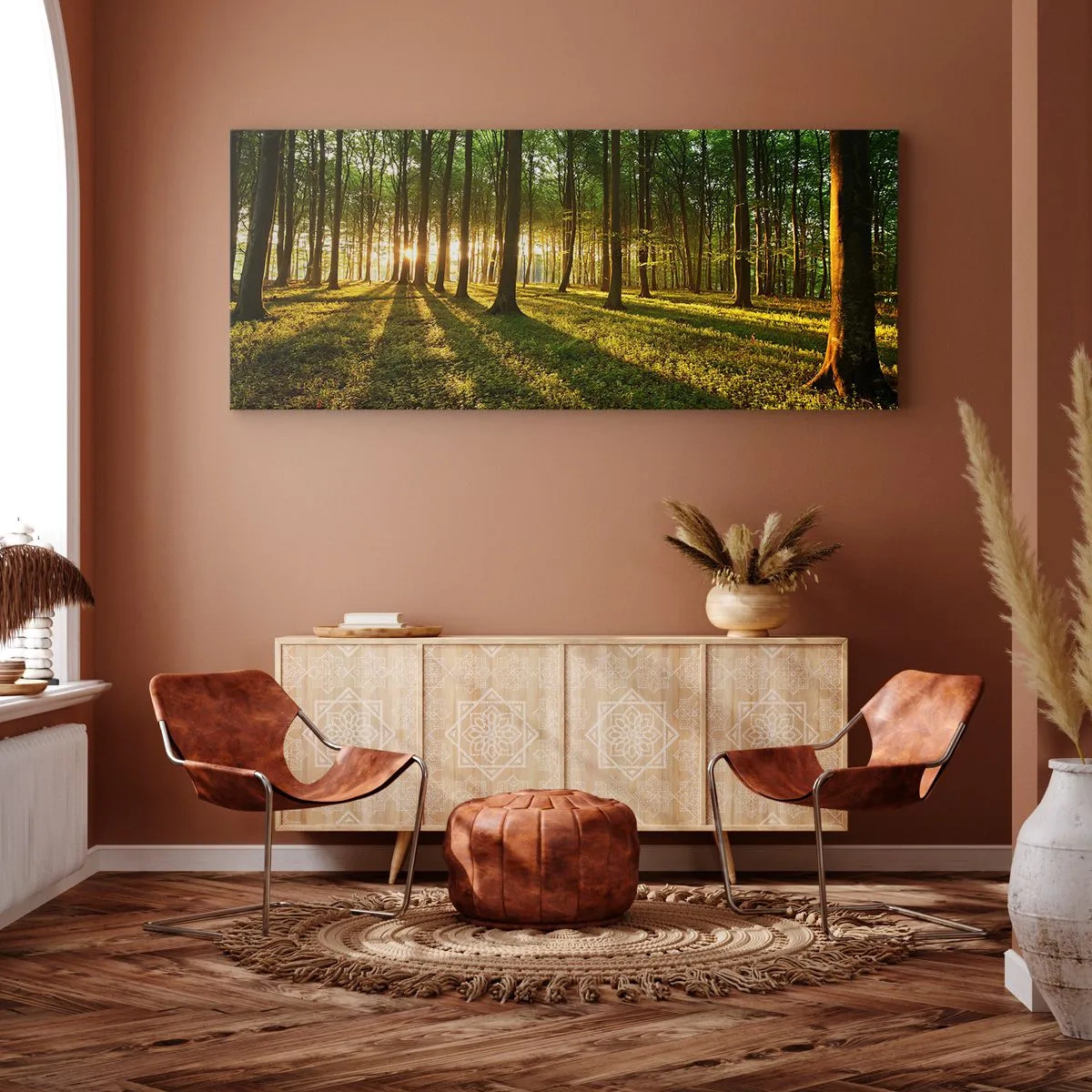 Quadro em tela - Fotografia de todas as primaveras - 120x50 cm