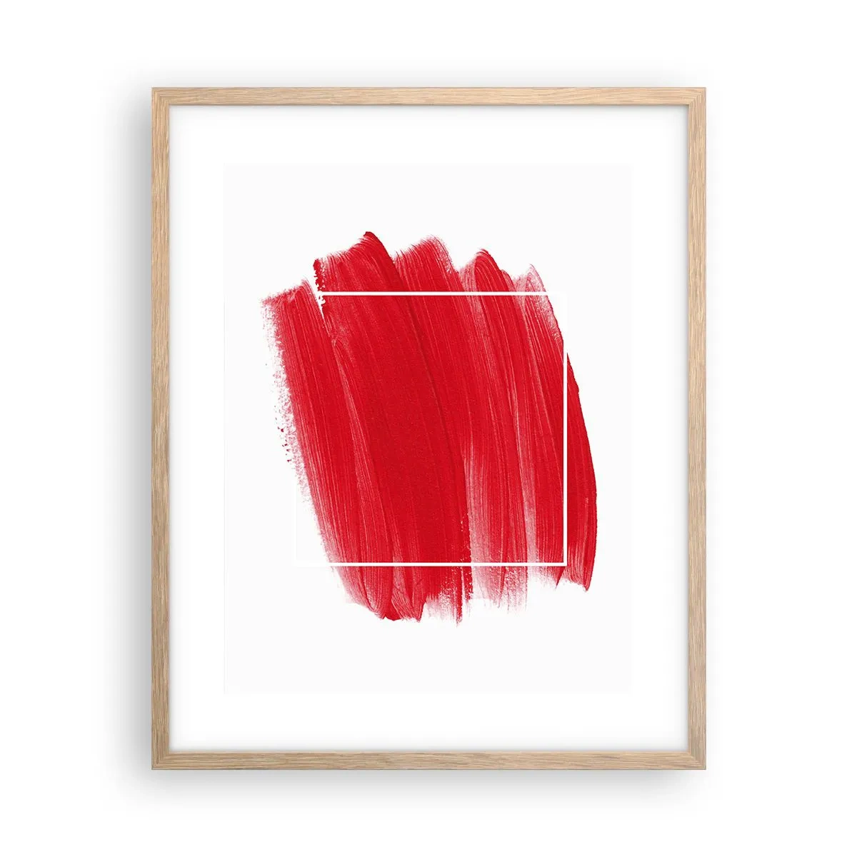 Pôster com moldura de carvalho claro - Fora do quadro - 40x50 cm