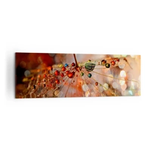 Quadro em tela - Enroscado numa teia de aranha - 160x50 cm