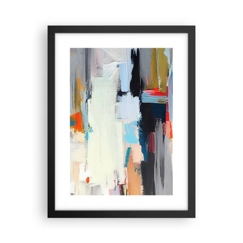 Pôster com moldura preta - Há um método? - 30x40 cm