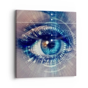 Quadro em tela - Achas que me conheces - 30x30 cm