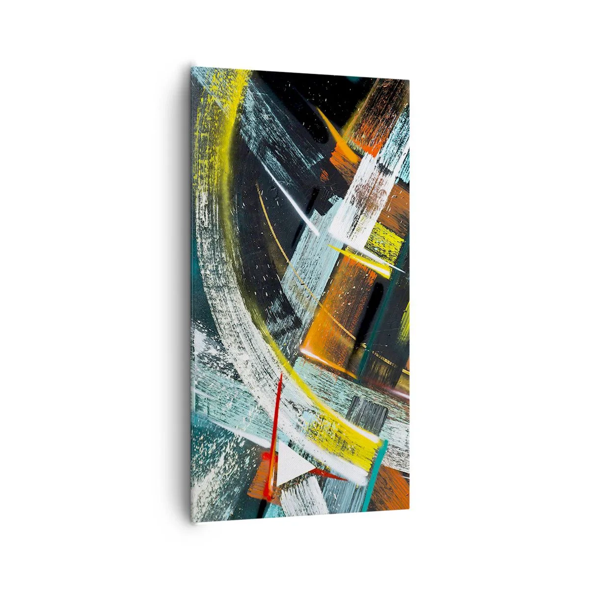 Quadro em tela - Energia de movimento - 65x120 cm