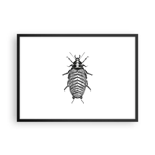 Pôster com moldura preta - Que exemplo! - 70x50 cm