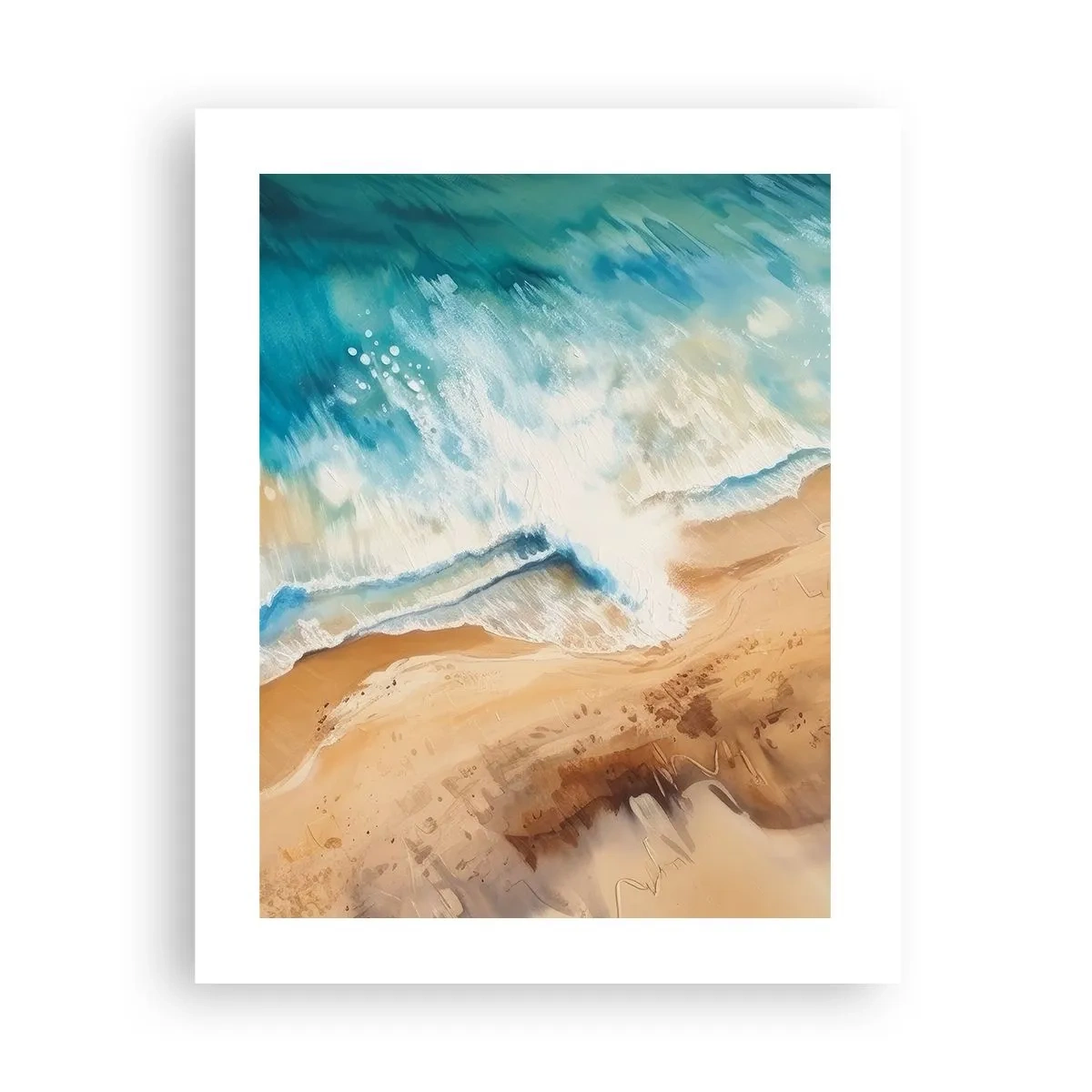 Pôster - A onda que retorna - 40x50 cm