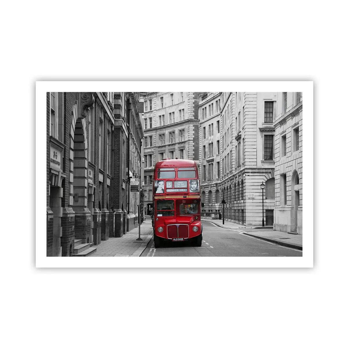 Pôster - A vida quotidiana não deve ser cinzenta - 91x61 cm