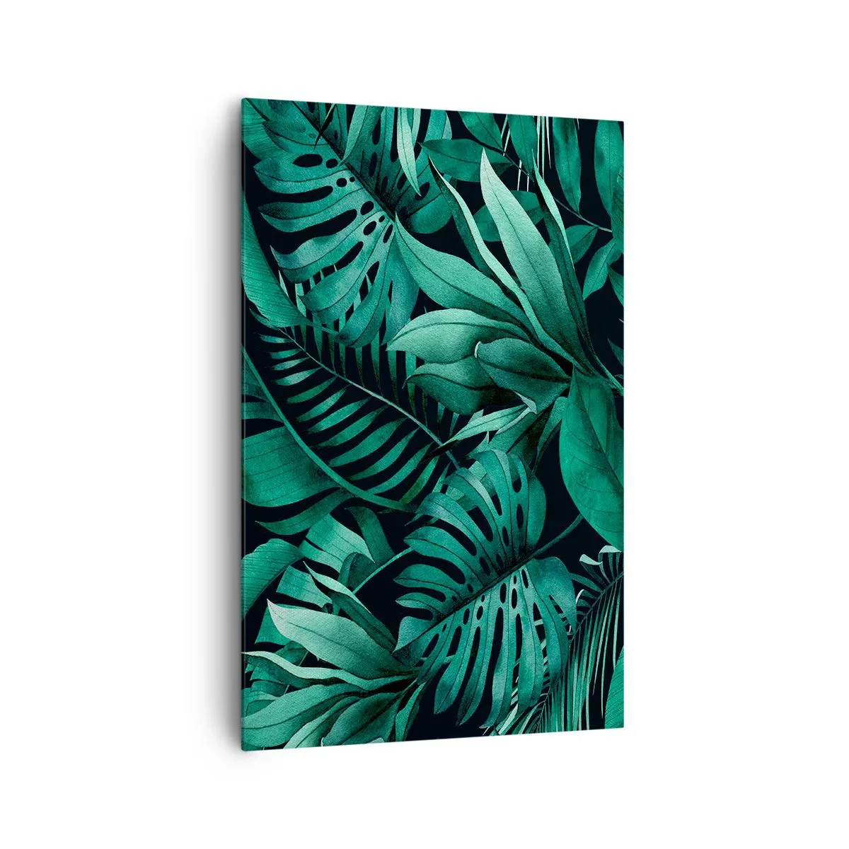 Quadro em tela - A profundidade da vegetação tropical - 80x120 cm