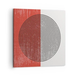 Quadro em tela - Direto ao ponto - 50x50 cm