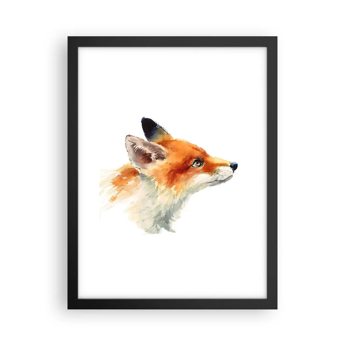 Pôster com moldura preta - Nunca é demais ter cuidado - 30x40 cm