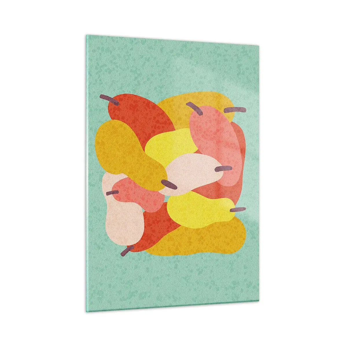 Quadro em vidro - Experimente o sol de verão - 50x70 cm