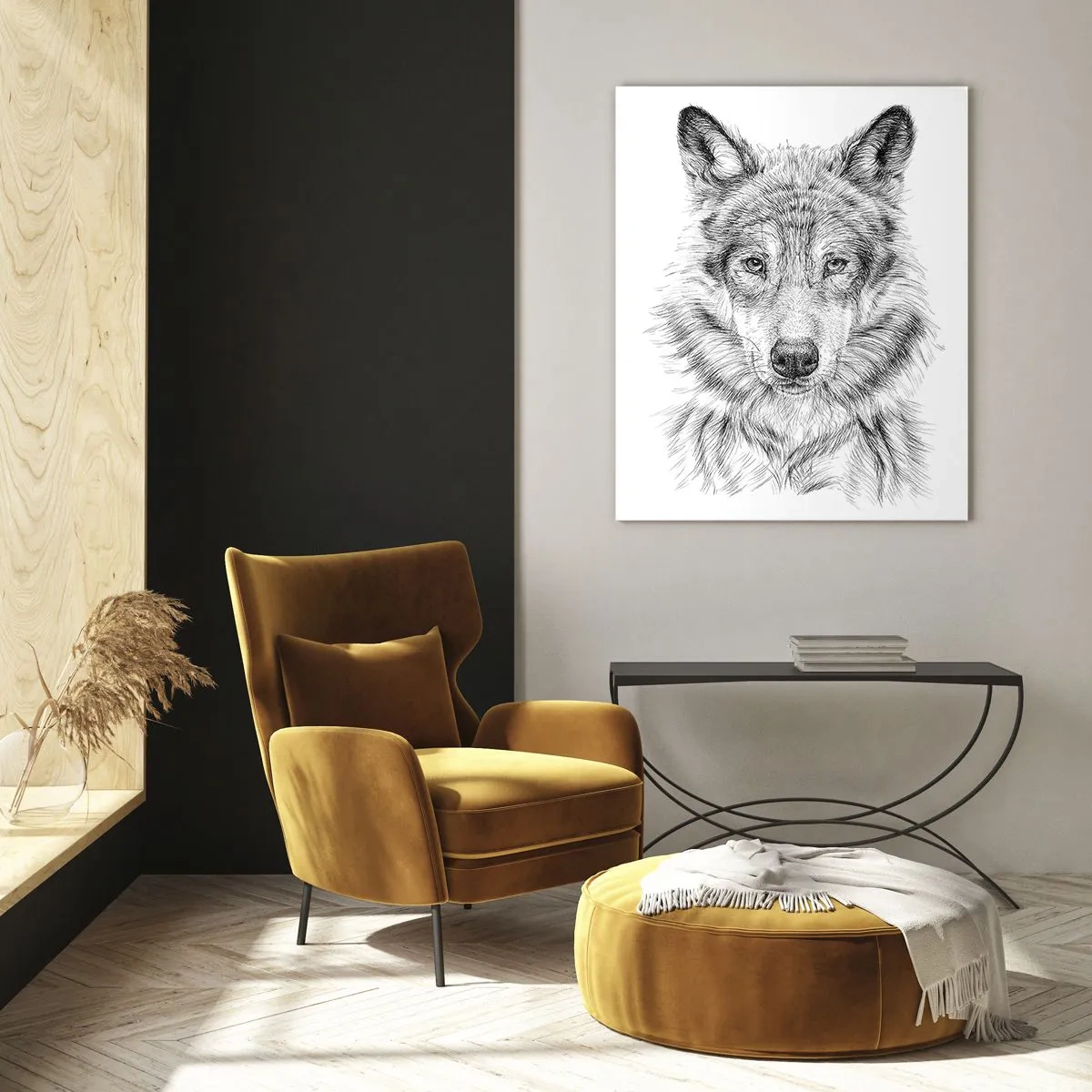 Quadro em vidro - Um líder nato - 70x100 cm