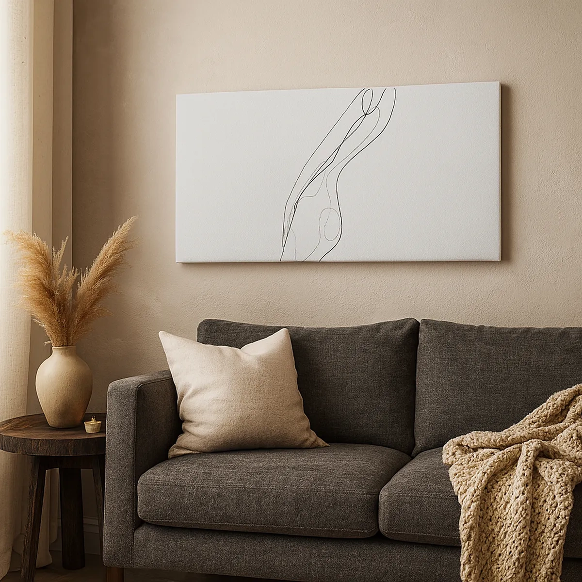 Quadro em tela - Apenas uma promessa - 30x30 cm