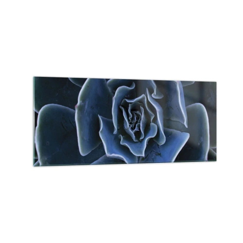Quadro em vidro - Flor do deserto - 120x50 cm