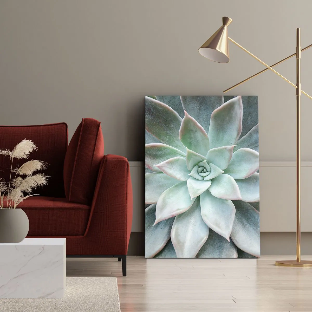 Quadro em tela - O coração do deserto - 50x70 cm