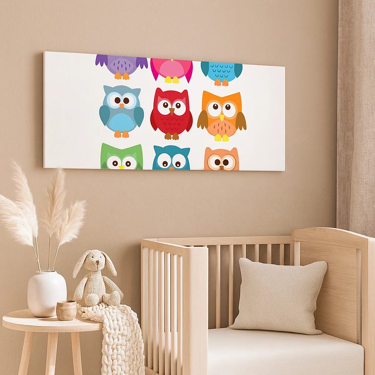 Quadro em tela - As diferenças podem ser divertidas - 30x30 cm