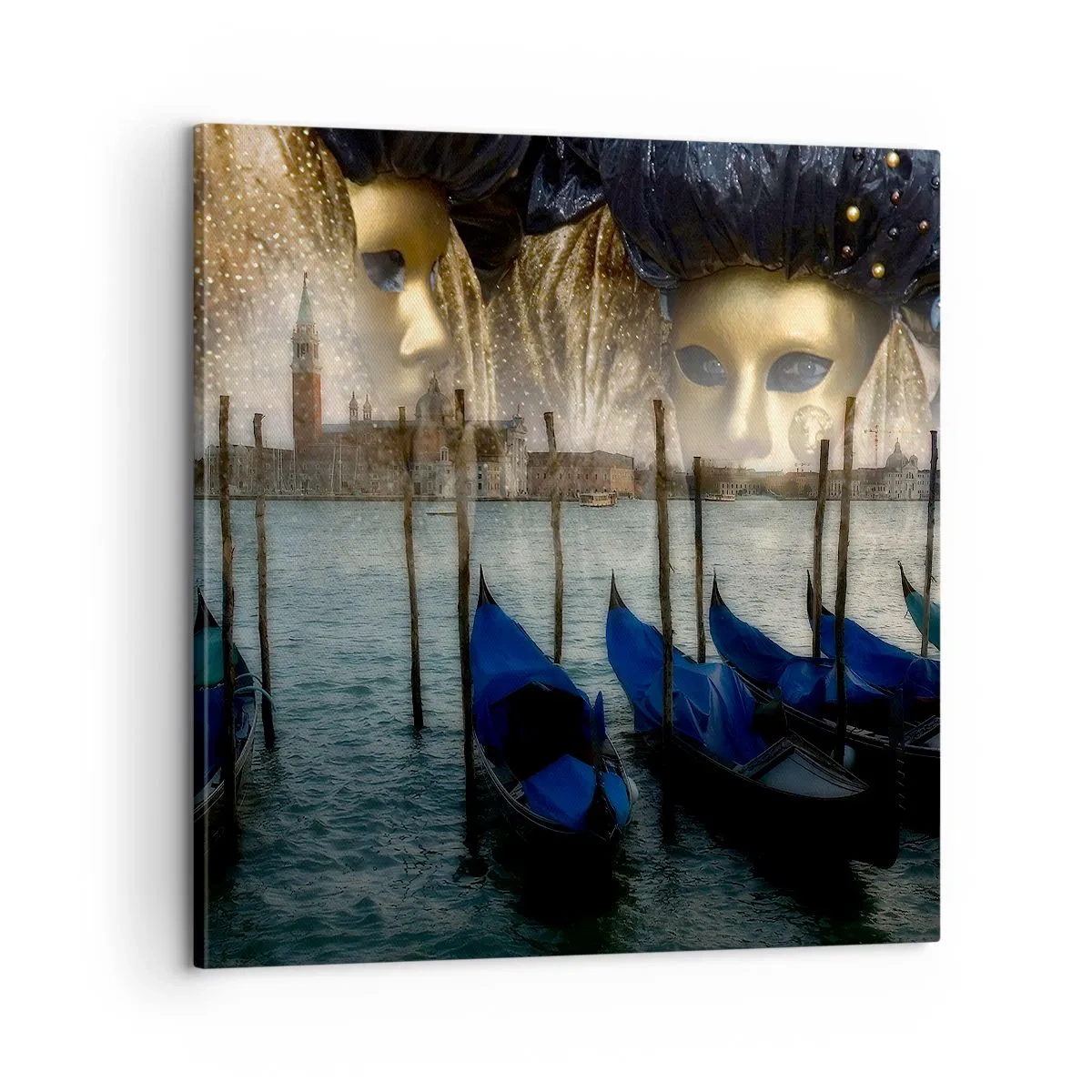 Quadro em tela - Hora do Carnaval - 60x60 cm