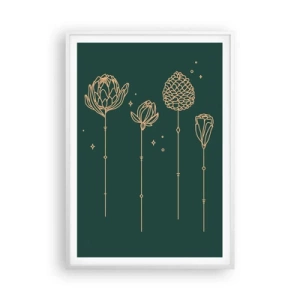 Pôster em moldura branca - A família RAMOS - 70x100 cm