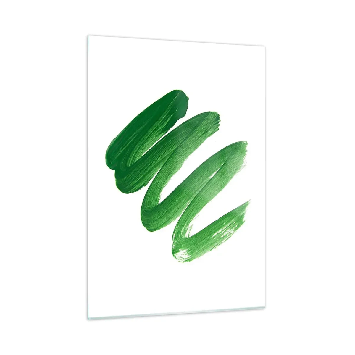 Quadro em vidro - Piada verde - 50x70 cm